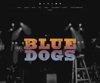 Bluedogs.com(Blue Dogs) Screenshot