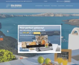 Bluedolphins.gr(Apartments Santorini (Greece)) Screenshot