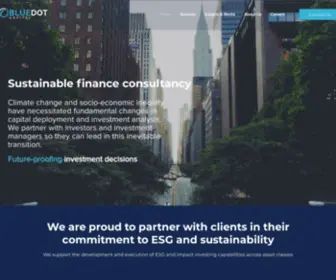 Bluedotcapital.co(ESG) Screenshot