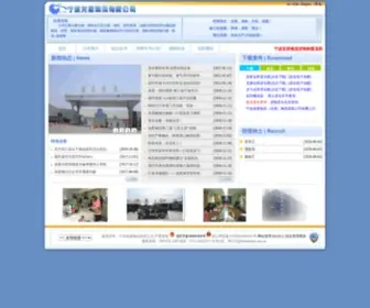 Bluedragon.com.cn(宁波龙星物流有限公司) Screenshot