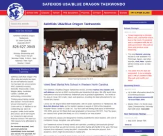 Bluedragontkd.net(Martial Arts Karate School) Screenshot