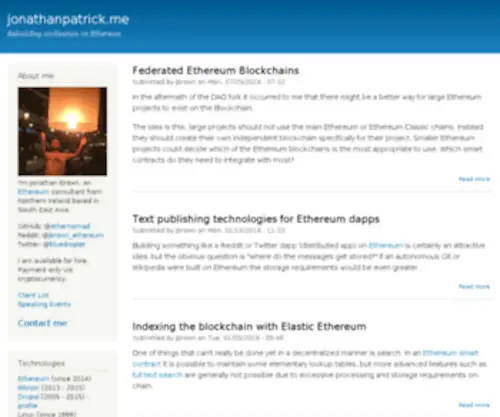 Bluedroplet.com(Bluedroplet Consulting) Screenshot