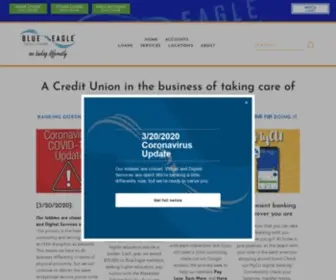 Blueeaglecreditunion.com(Blue Eagle Credit Union) Screenshot