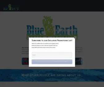 Blueearthaquariums.com(Description) Screenshot