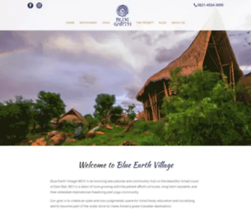 Blueearthvillage.com(Blue Earth Village) Screenshot