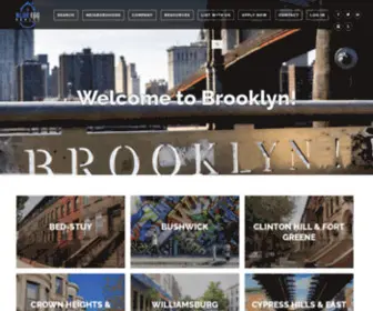 Blueeggrealty.com(Brooklyn Rentals and Sales) Screenshot