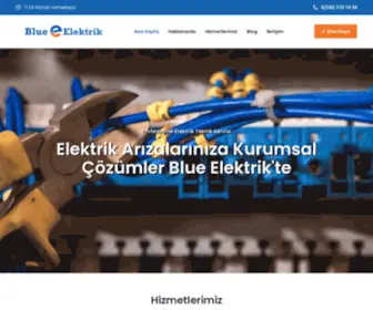 Blueelektrik.com(Blue Elektrik) Screenshot