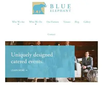 Blueelephantcatering.com(Blue Elephant) Screenshot