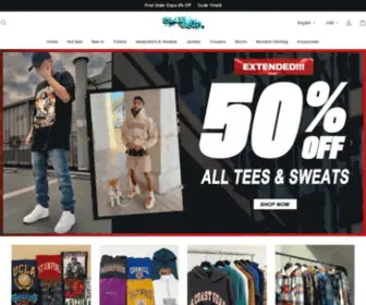 Blueesashop.com(Men's Clothes) Screenshot