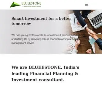 Blueestone.com(Relationships beyond money) Screenshot