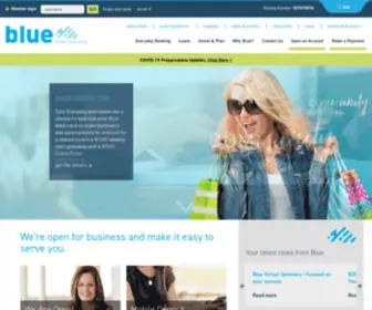 Bluefcu.com(Serving Over 100) Screenshot