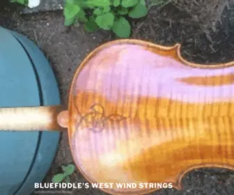 Bluefiddles.com(Chet Bishop) Screenshot
