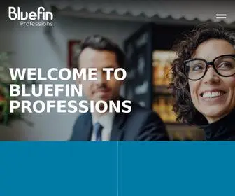 Bluefinprofessions.co.uk(Bluefin Professions is a specialist team at Bluefin offering insurance solutions and risk management advice to professional firms) Screenshot