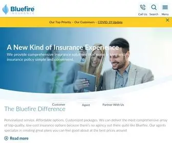 Bluefireinsurance.com(Bluefire Insurance) Screenshot