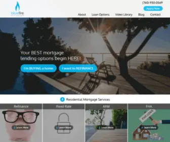 Bluefiremortgage.com(Your BEST Mortgage Lending Options) Screenshot