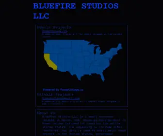 Bluefirestudios.com(Bluefire Studios) Screenshot