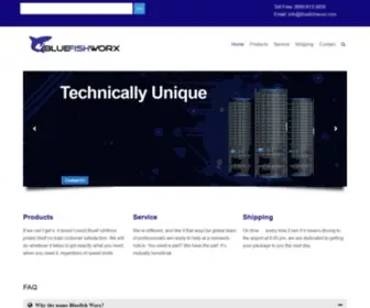 Bluefishworx.com(BlueFish Worx) Screenshot