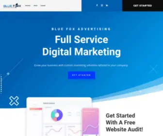 Bluefoxadvertising.com(Digital Marketing Company In Utah) Screenshot