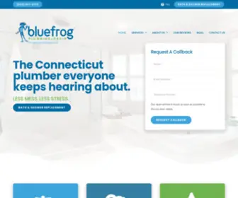 Bluefrogplumbingcentralct.com(Bluefrogplumbingcentralct) Screenshot