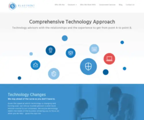 Bluefrontgroup.com(Amplix) Screenshot