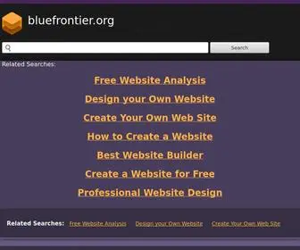 Bluefrontier.org(Bluefrontier) Screenshot