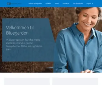Bluegarden.dk(Bluegarden Lønsystemer) Screenshot