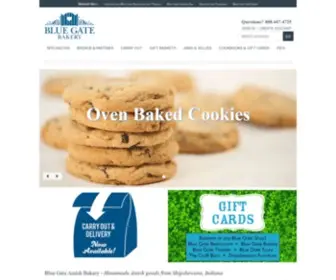 Bluegatebakery.com(Blue Gate Bakery Online) Screenshot
