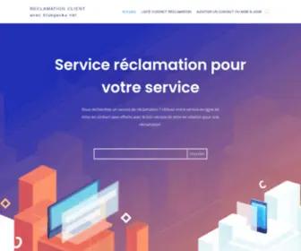 Bluegecko.net(Réclamation) Screenshot