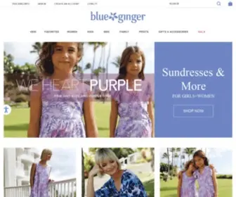 Blueginger.com(Blue Ginger) Screenshot
