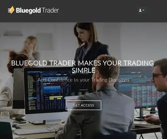 Bluegoldtrader.com(Bluegold Trader) Screenshot