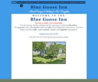 Bluegooseinnnh.com(Bluegooseinnnh) Screenshot