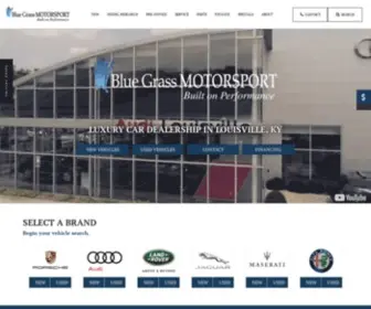 Bluegrassauto.com(Blue Grass Automotive) Screenshot