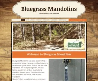 Bluegrassmandolins.net(HOME) Screenshot