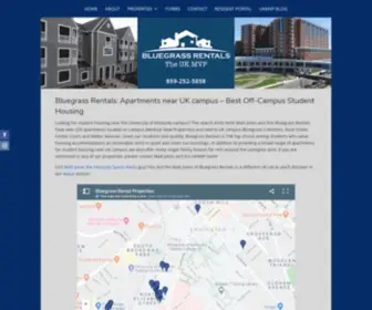 Bluegrassrentalproperties.com(Bluegrass Rental Properties) Screenshot