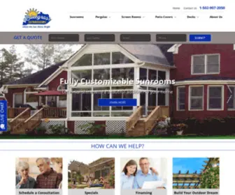 Bluegrasssunrooms.com(Bluegrass Sunrooms) Screenshot