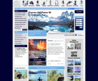 Bluegreenadventures.com(Patagonia Tours) Screenshot