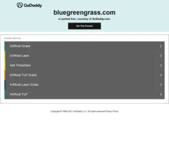 Bluegreengrass.com(Blue green grass) Screenshot
