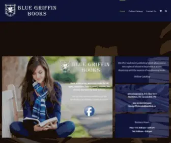 Bluegriffinbooks.com(New and Used Books) Screenshot