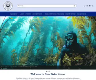 Blueh20.com(Blue Water Hunter) Screenshot