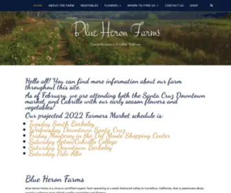 Blueheron.farm(Organically grown in Corralitos) Screenshot