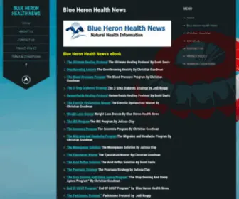 Blueheronhealthnews.org(Blue Heron Health News) Screenshot