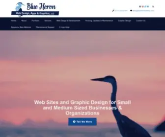 Blueheronwebs.com(Blue Heron Web Design) Screenshot