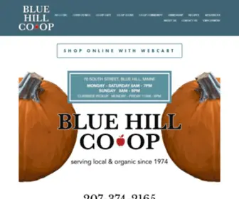 Bluehill.coop(Blue Hill Co) Screenshot