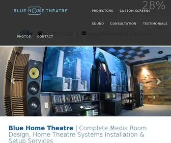 Bluehometheatre.com(Home Theatre Installation) Screenshot