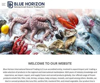 Bluehorizonintl.net(Blue Horizon International General Trading LLC) Screenshot