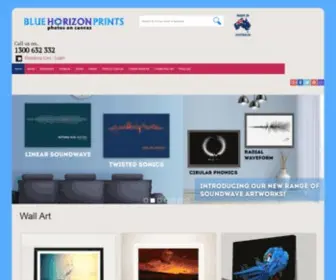 Bluehorizonprints.com.au(Buy Online Framed Wall Art & Canvas Prints In Australia) Screenshot