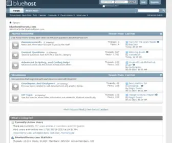 Bluehostforum.com(Activity Stream) Screenshot