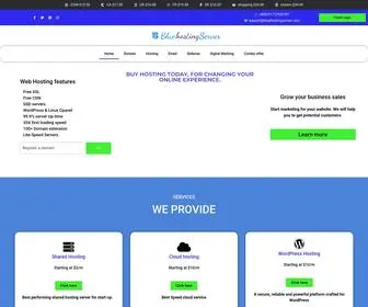 Bluehostingserver.com(Blue Hosting Server) Screenshot