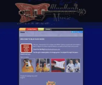 Bluehughmusic.com(Blue Hugh Music) Screenshot