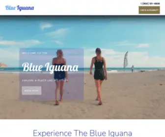 Blueiguanasamara.com(Blue Iguana) Screenshot